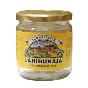 Lasitölkki 500 g leveä / 80 kpl , eri kansi vaihtoehtoja.