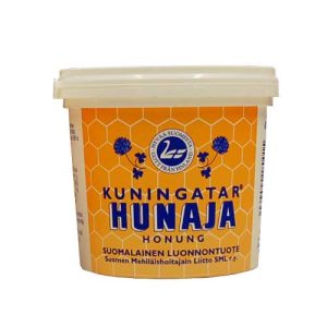 Kuningatarhunajatölkki GUL 450 g + kansi laatikoittain.