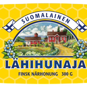 Lasitölkki 300g - keltainen, 4 kpl/arkki