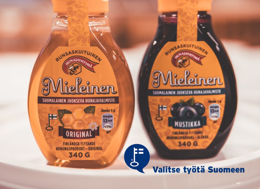 Hunajayhtymä on mukana Suomalaisen Työn Liiton kampanjassa tuomassa vastuullisuustekoja esiin