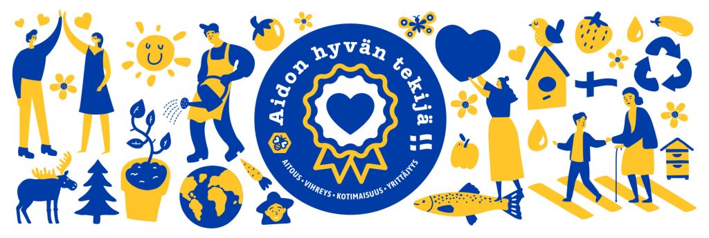 Hunajayhtymä muistaa Aidon hyvän tekijöitä