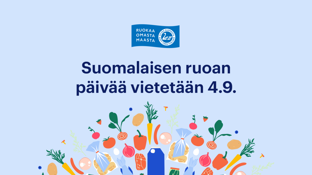 On Finnish Food Day, September 4th, we celebrate our country's bounty and responsible food chain.