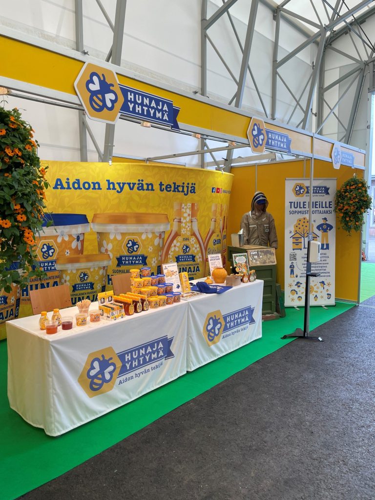 Hunajayhtymä participating in the OKRA Agricultural Fair July 2-5, 2025